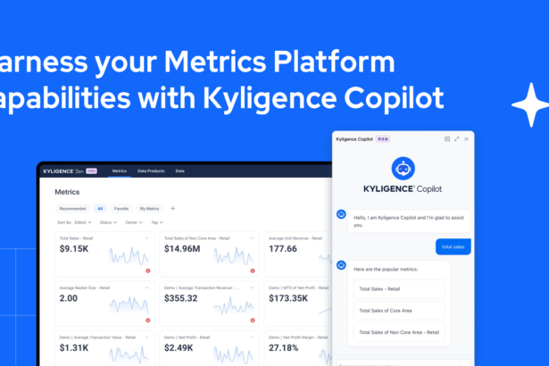 kyligence : The AI-Powered Metrics Platform for Everyone