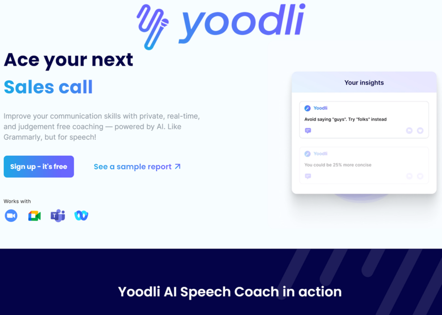 Yoodli ai tool