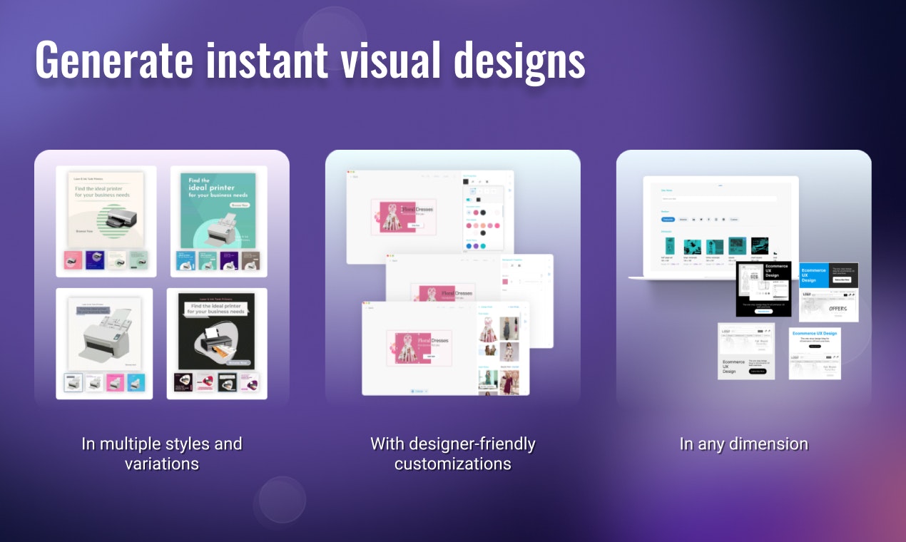 Sivi AI Tool generate instant visual design