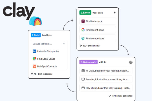 Clay : Scale personalized outbound campaigns in seconds, not months.