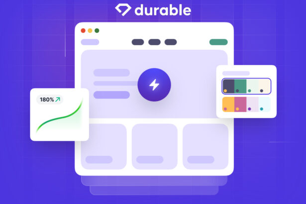 Durable AI : AI that builds a website for you.