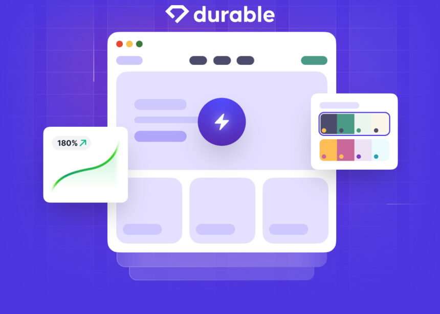 Durable AI : AI that builds a website for you.