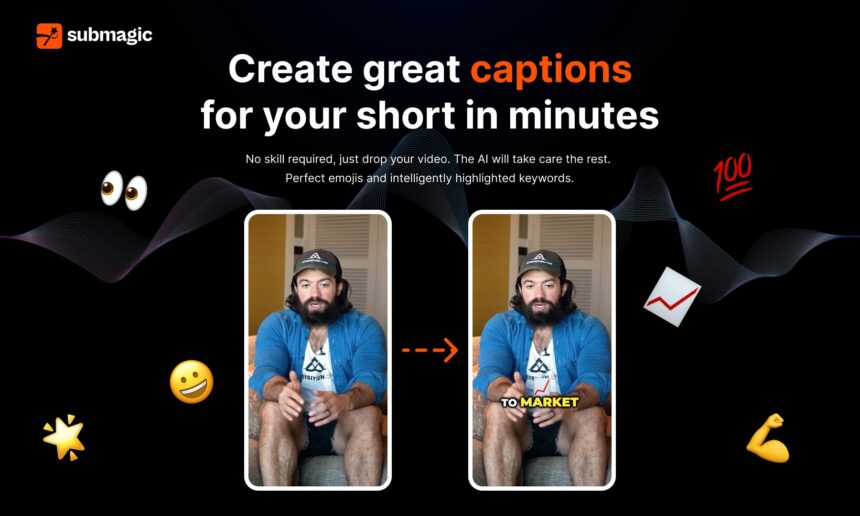 submagic : Create great captions for your short in minutes