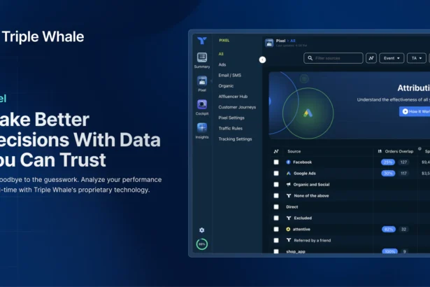 Triple Whale : Easily manage and automate analytics, attribution, merchandising, forecasting & more — in the palm of your hand.