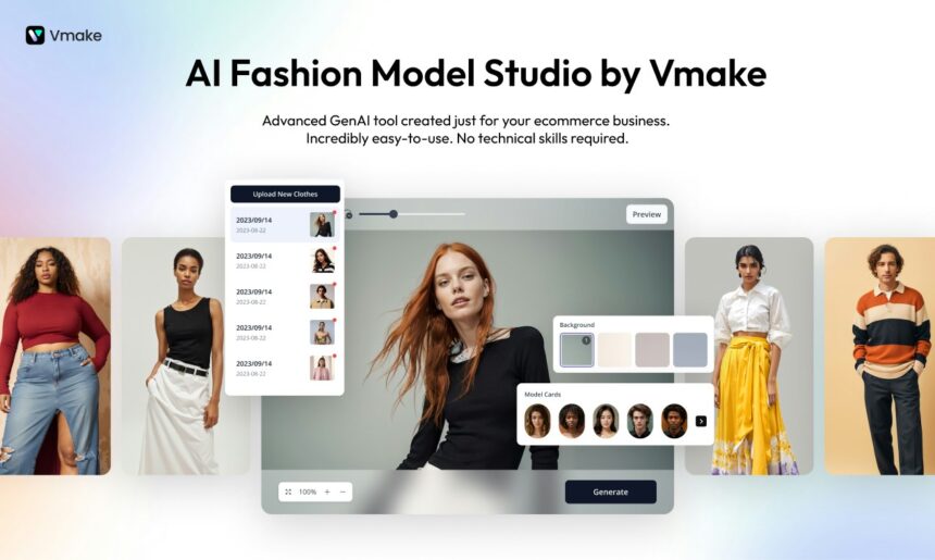 Vmake AI : All-In-One E-commerce Creative Solutions: AI Fashion Models and More