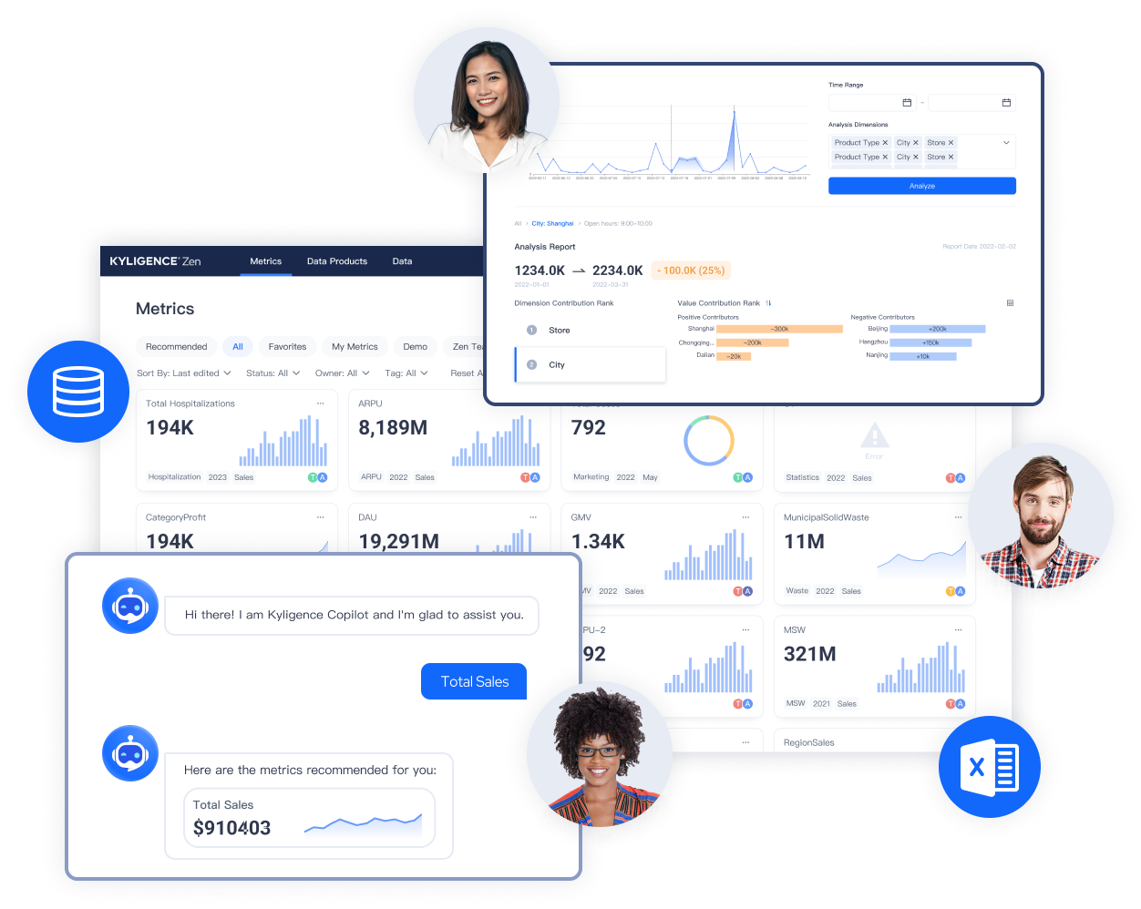 kyligence : The AI-Powered Metrics Platform for Everyone