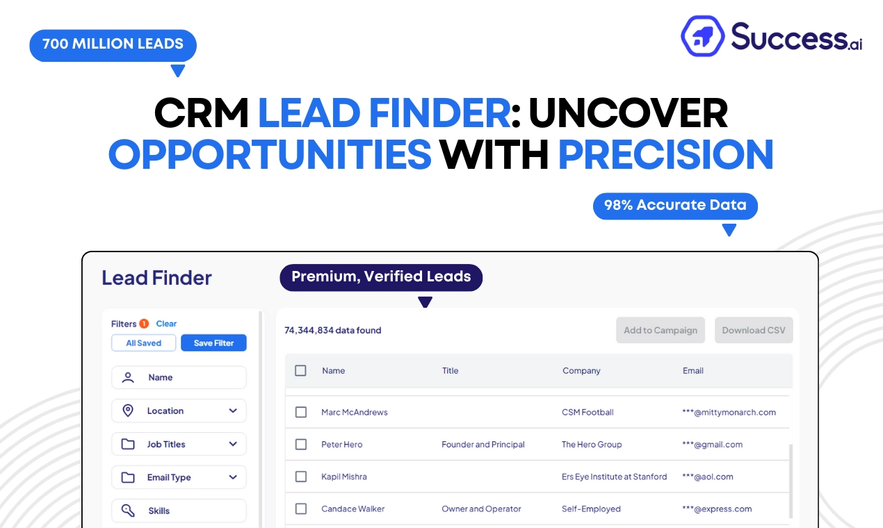 Success ai - Optimize Your Lead Generation: Discover Ideal Clients with Advanced AI Filters & Keywords