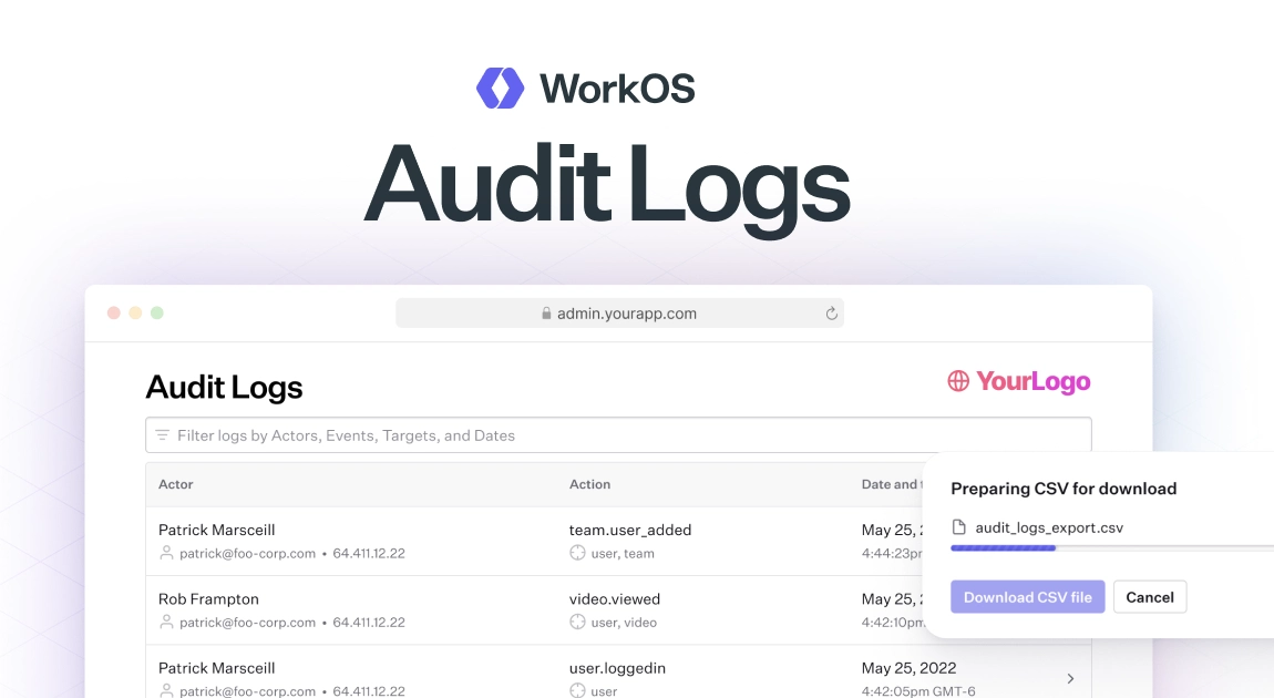 WorksOS - Audit Logs