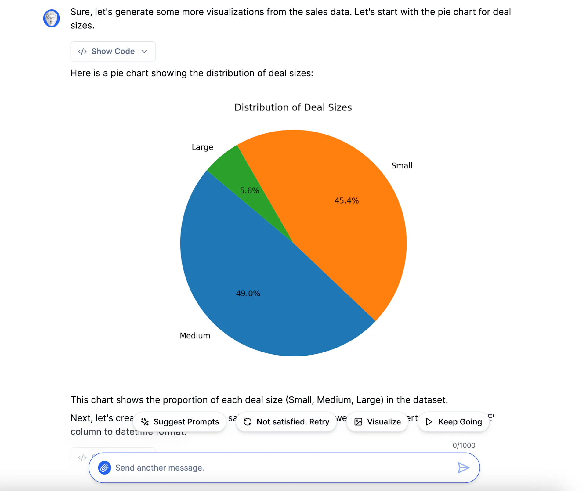 Julius visualizing data