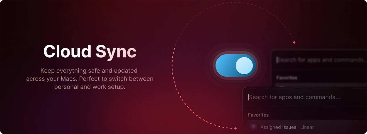 Raycast Cloud Sync