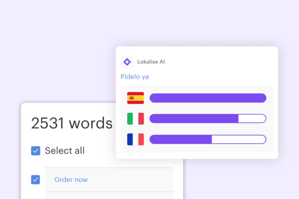 Lokalise AI: AI translation. The fastest way to go global at scale