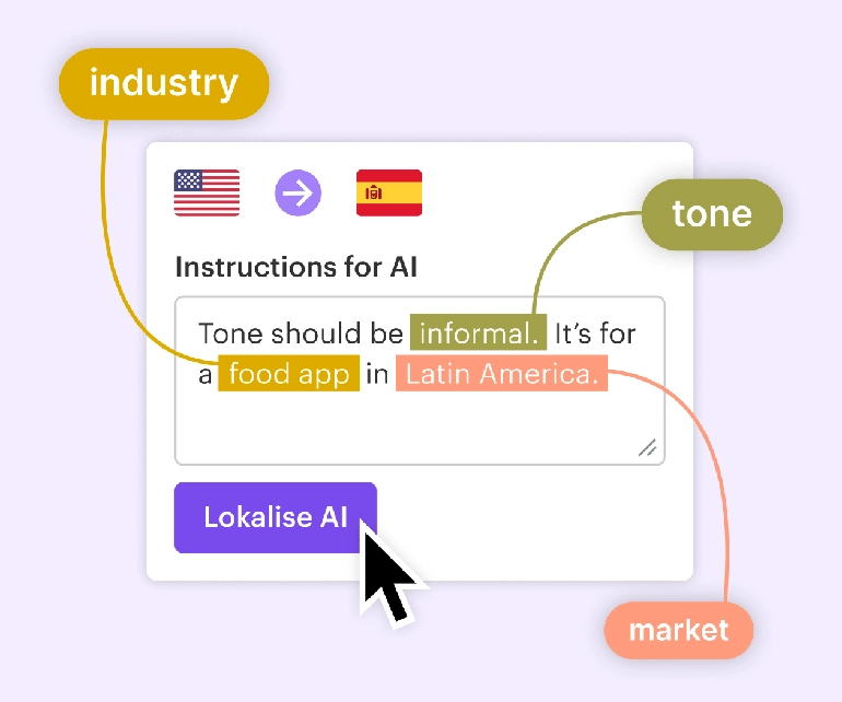 Lokalise IA : des traductions qui sonnent humain