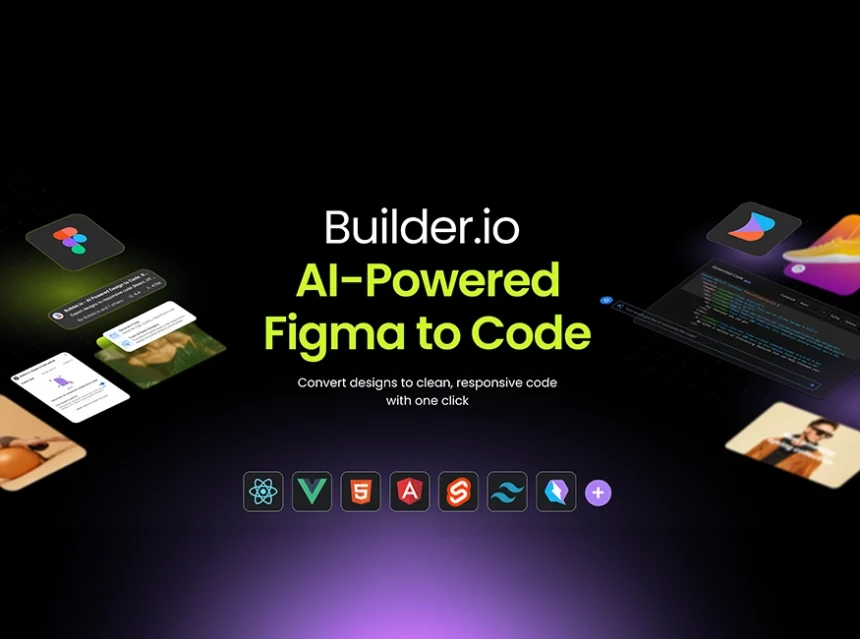 Builder io : AI converts Figma designs to clean code