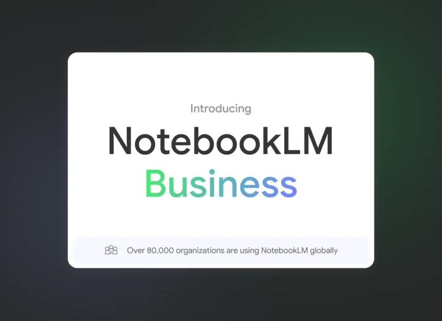 You can now guide NotebookLM's Audio Overview, guiding what the AI hosts focus on and their expertise level, and apply for the NotebookLM Business pilot program.