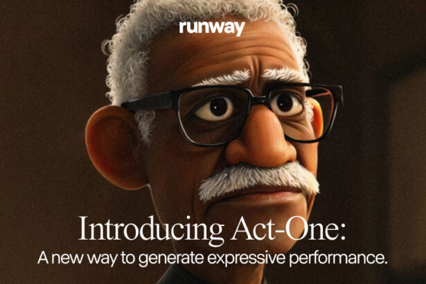 Runway Act-One: A new way to generate expressive character performances using simple video inputs.