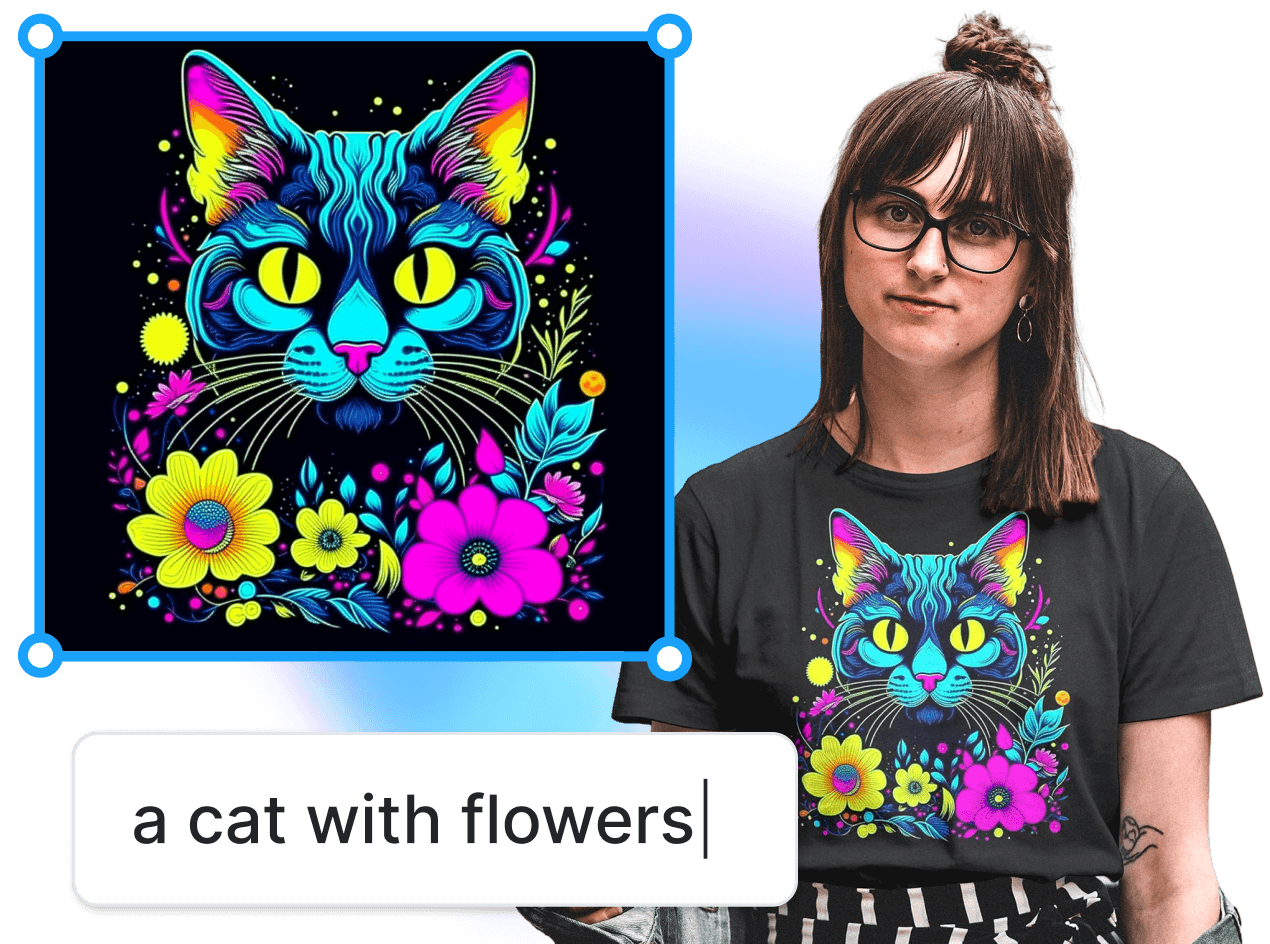 AI Text-to-Image Generator with Kittl AI