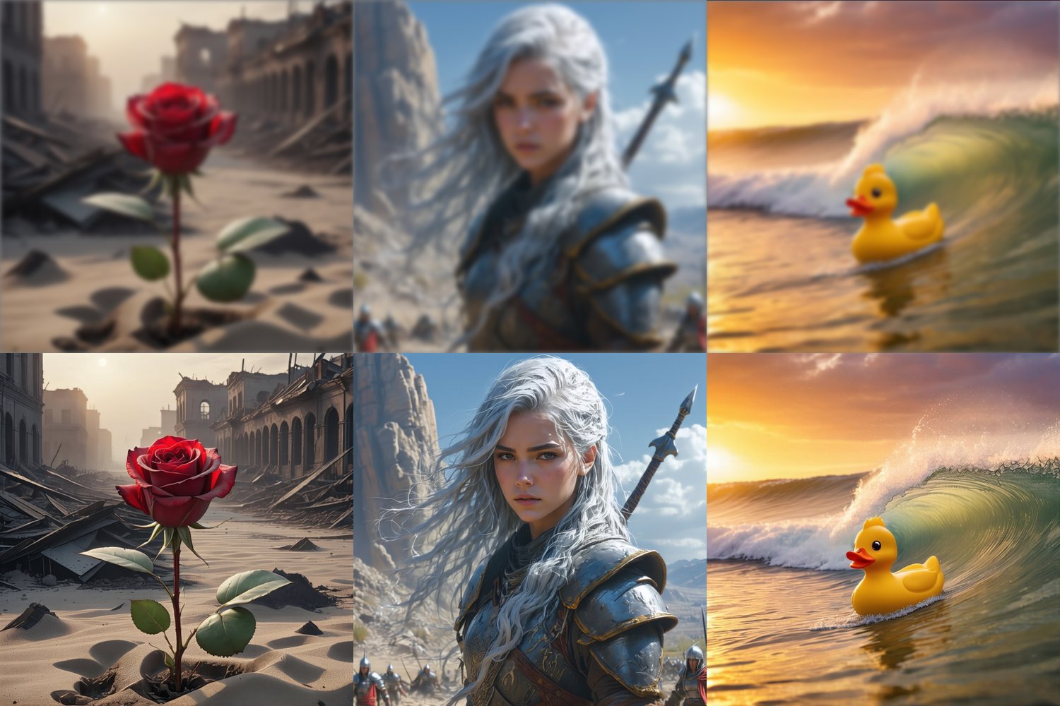 Achieve extremely high fidelity upscaling, including resolutions of 8K and 16K. Perfect for tiling low-resolution images into large, detailed visuals.