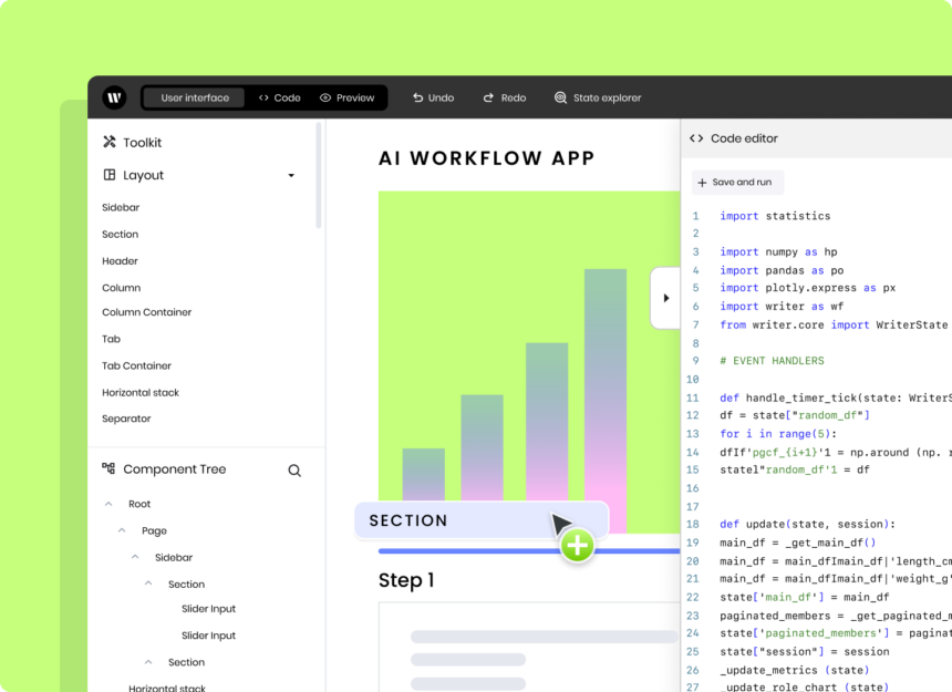 Write - The fastest way to build AI apps and workflows Build generative AI into any business process with the secure enterprise platform.