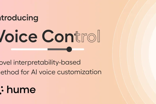 Introducing Voice Control – novel interpretability-based method for AI voice customization