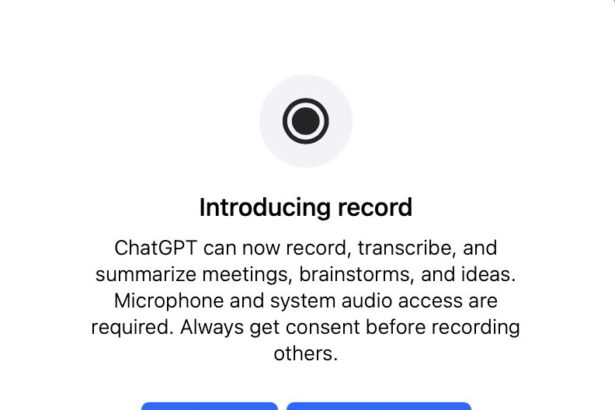 ChatGPT Record