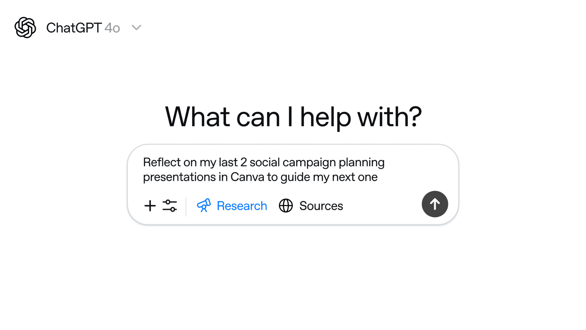 Canva instantly available in ChatGPT