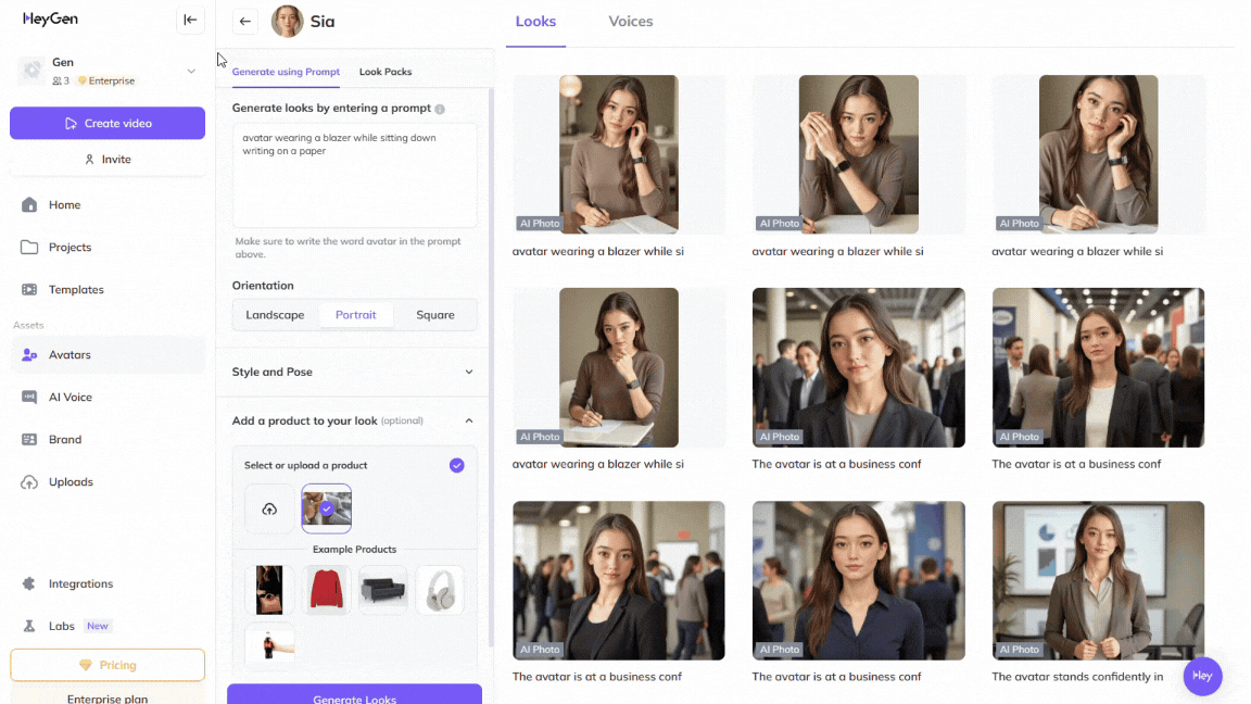 Heygen, What is the Product Placement feature?